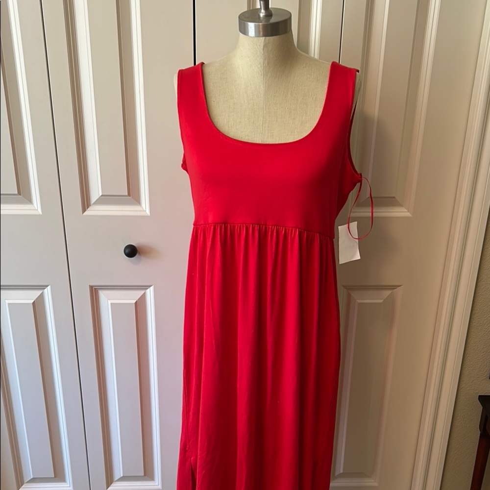 Sleeveless Knit Dress